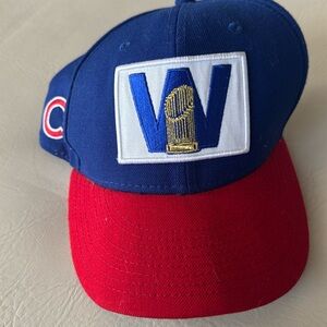 Chicago cubs World Series hat